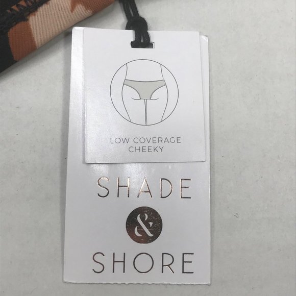 Shade And Shore Women's Size XL 16-18 Strappy Side Cheeky Bikini Bottom New - Picture 4 of 9